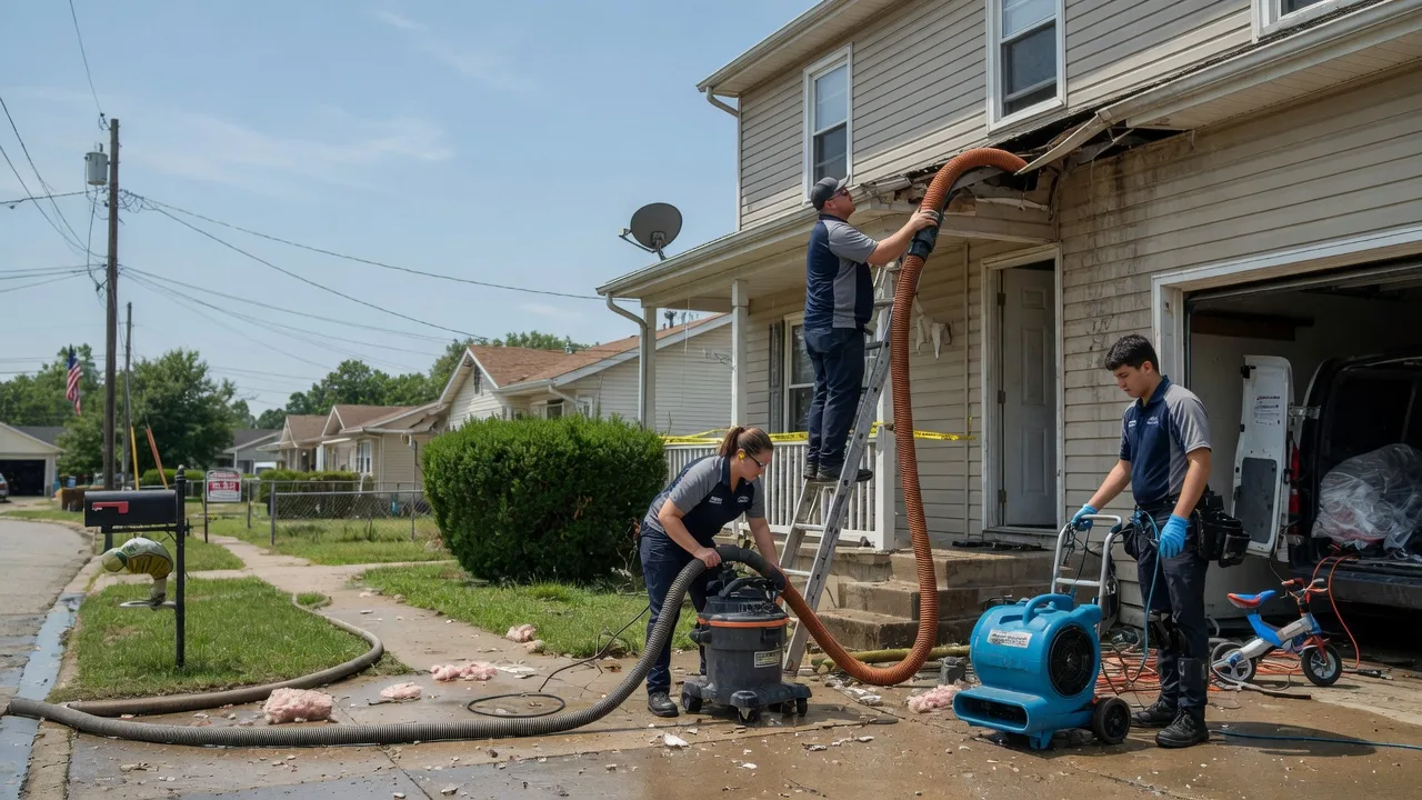 Water Damage Restoration in West Mineral, KS near me